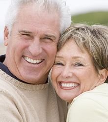 photo of smiling mother and daughter